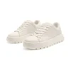 ZARA CHUNKY LACE UP SNEAKERS OFFWHITE