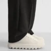ZARA CHUNKY LACE UP SNEAKERS OFFWHITE