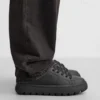 ZARA CHUNKY LACE UP SNEAKERS BLACK