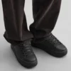 ZARA CHUNKY LACE UP SNEAKERS BLACK