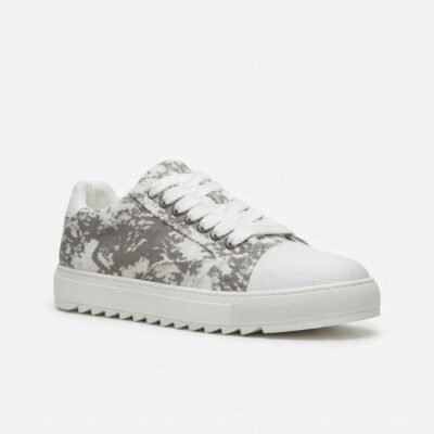 Grey Camouflage Sneakers