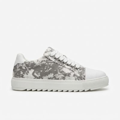 Grey Camouflage Sneakers