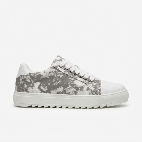 Grey Camouflage Sneakers